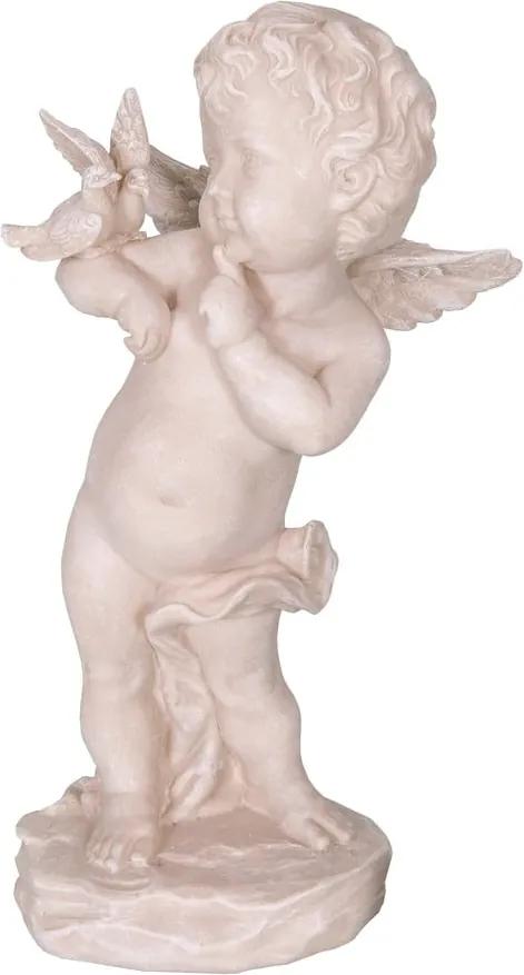 Ange angyal alakú szobor polirezinből, magasság 22 cm - Antic Line