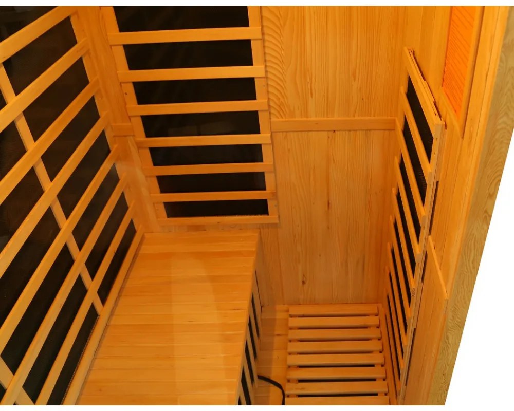Sauna DeLuxe 2200 Carbon, barna