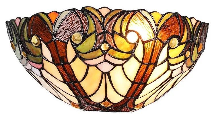 Prezent 1703 - Fali lámpa TIFFANY 1xE27/60W/230V