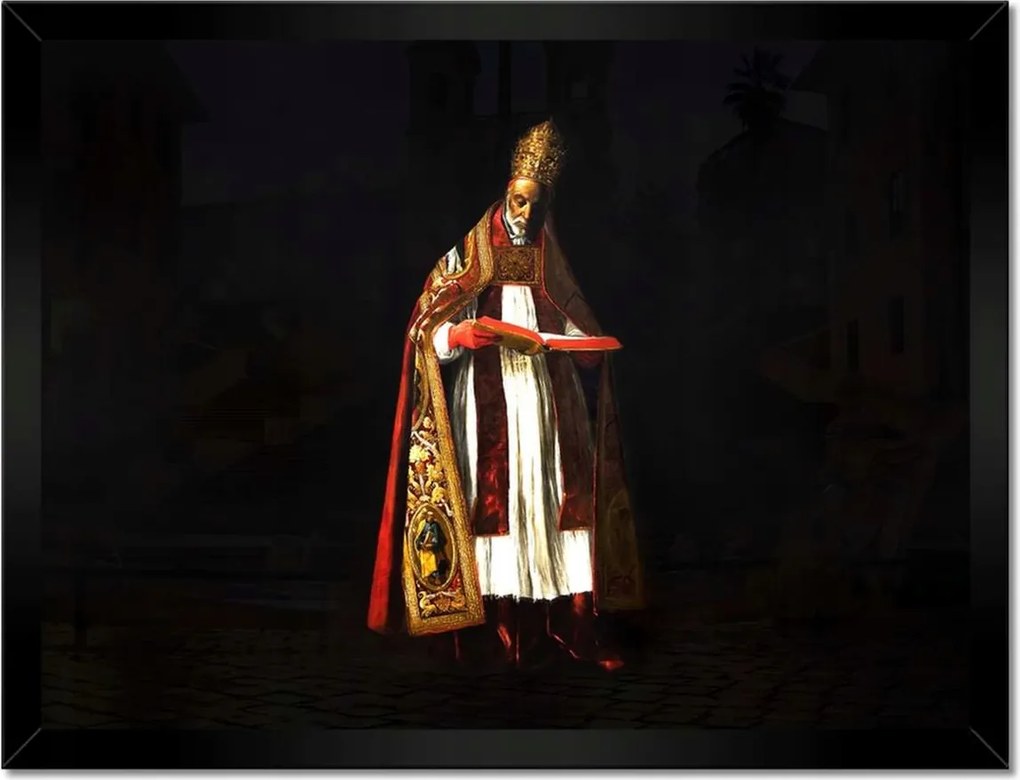 Poszterek keretben 40x30 Nagy Szent Gergely pápa