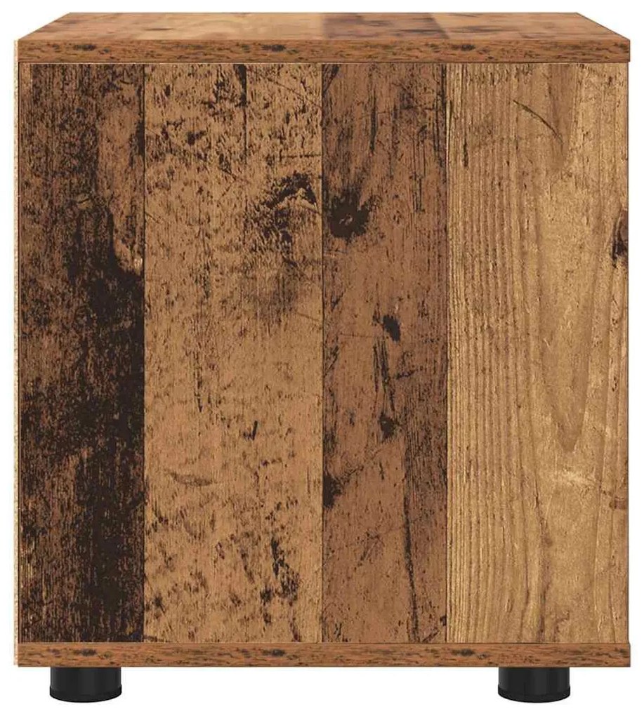 vidaXL Fürdőszoba Székény Öreg fa 40,5 x 40 x 44 cm Faanyag