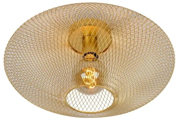 Lucide 21123/45/02 - Mennyezeti lámpa MESH 1xE27/40W/230V sárgaréz