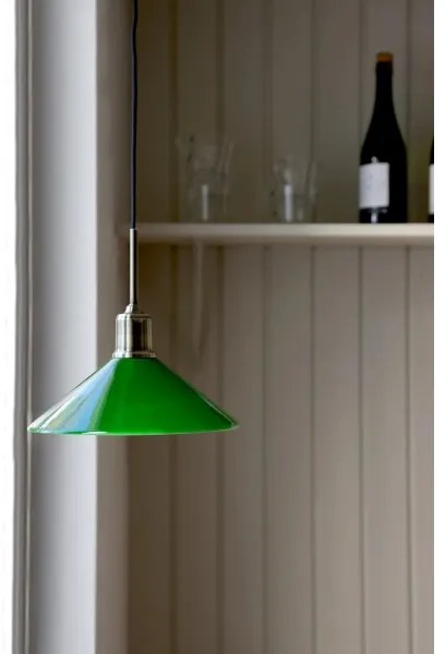 Markslöjd 108868 - Csillár zsinóron VELA 1xE27/40W/230V réz/zöld