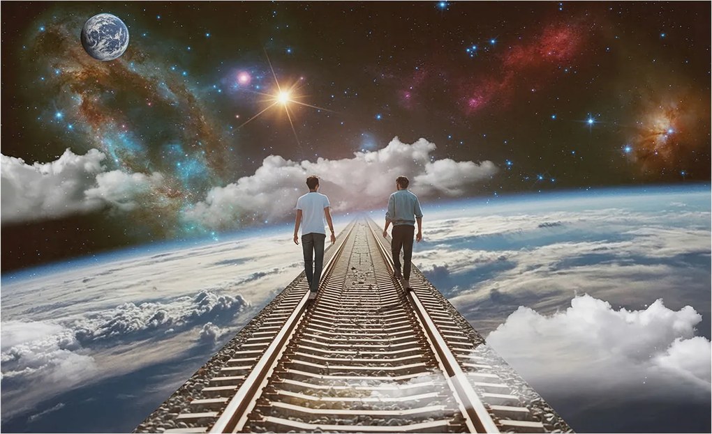 Fotótapéta Flizelin Szoba tapéta Űrtúra 416x254 Ragasztó