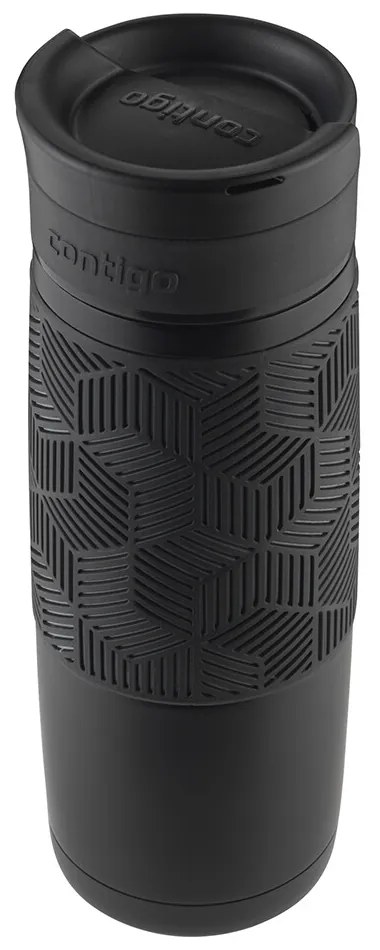 Contigo Transit 470 ml hőálló palack, matt fekete