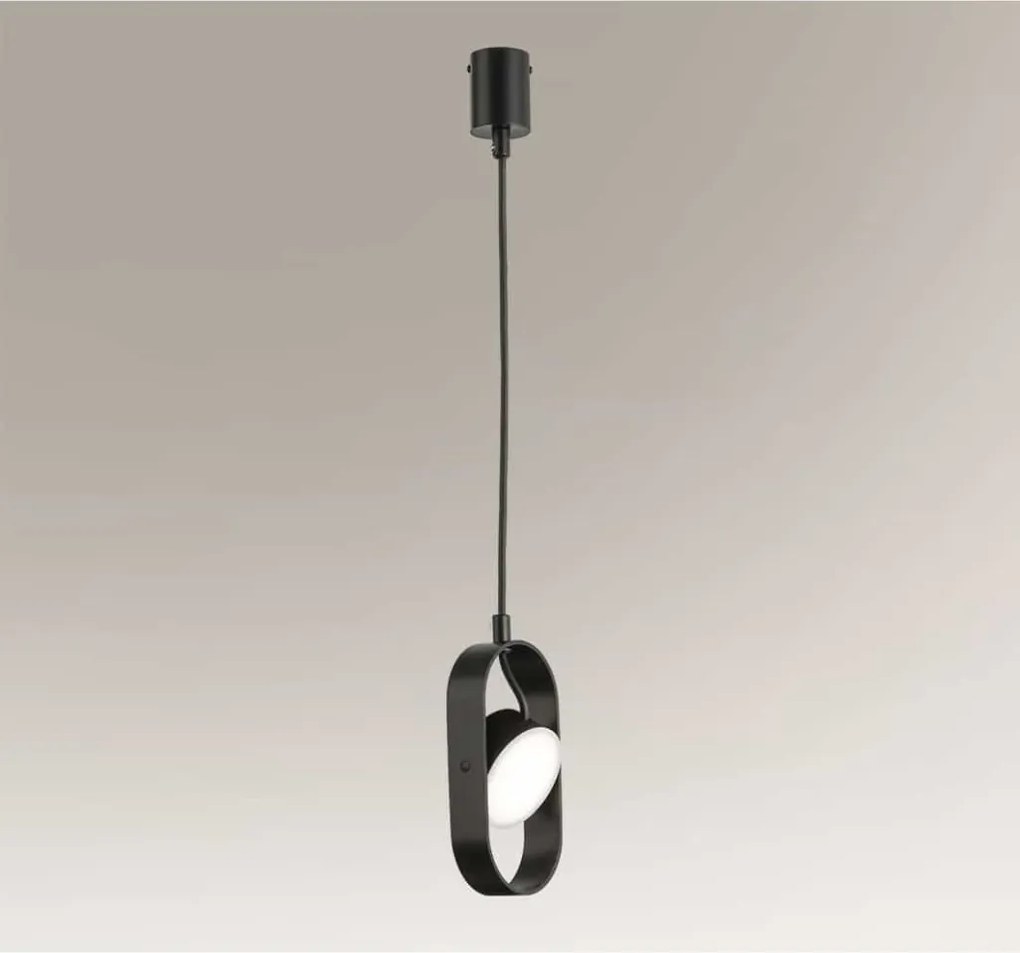 ANTIGO 8537 FUROKU Modern Led Függesztett Lámpa Fekete LED IP20
