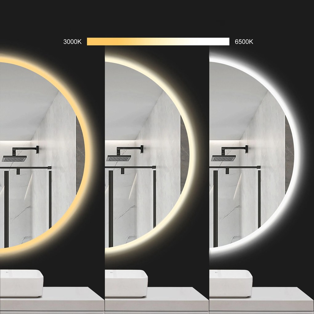 Rea Rea, LED tükör 50cm HZJ050, HOM-02820
