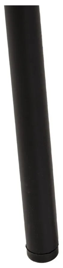 Fehér-fekete étkezőszék szett 4 db-os Cleo – Ixia