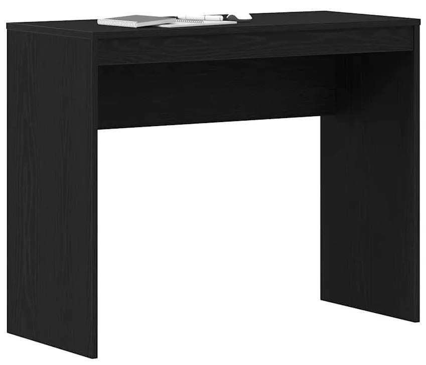 fekete tölgyfa íróasztal 90 x 40 x 72 cm
