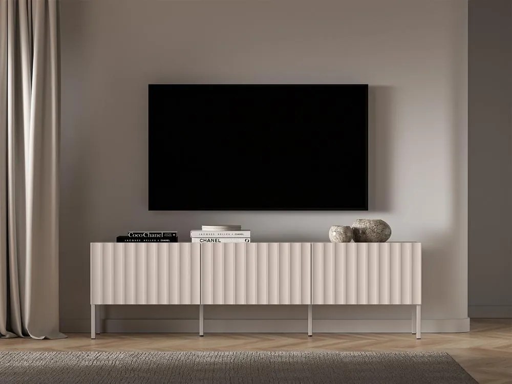 Tv szekrény/asztal Derrick D4  (világos bézs) . Akció -15%. 1100640
