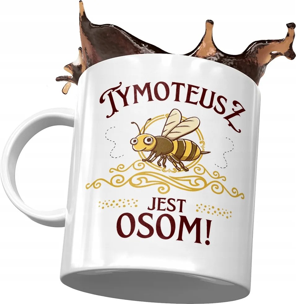 Bögre Timóteus Barátnak Ajándék Nyomtatott Fotóval