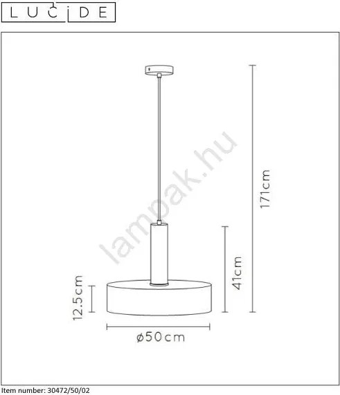 Függeszték Bronz GIADA LUCIDE 30472-50-02