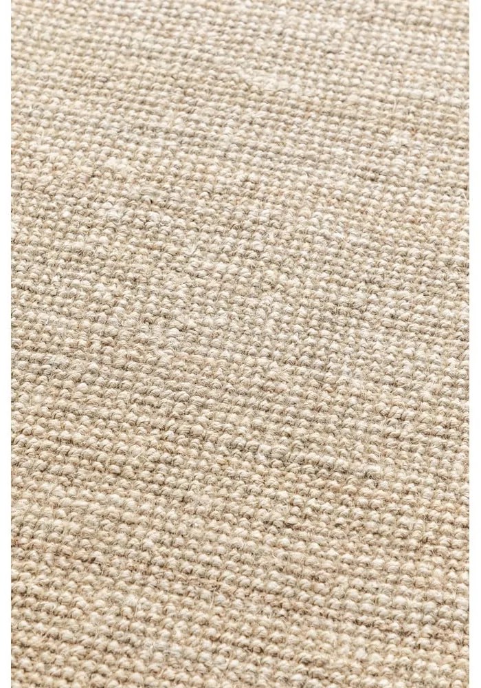 Krémszínű juta szőnyeg 120x170 cm Bouclé – Hanse Home