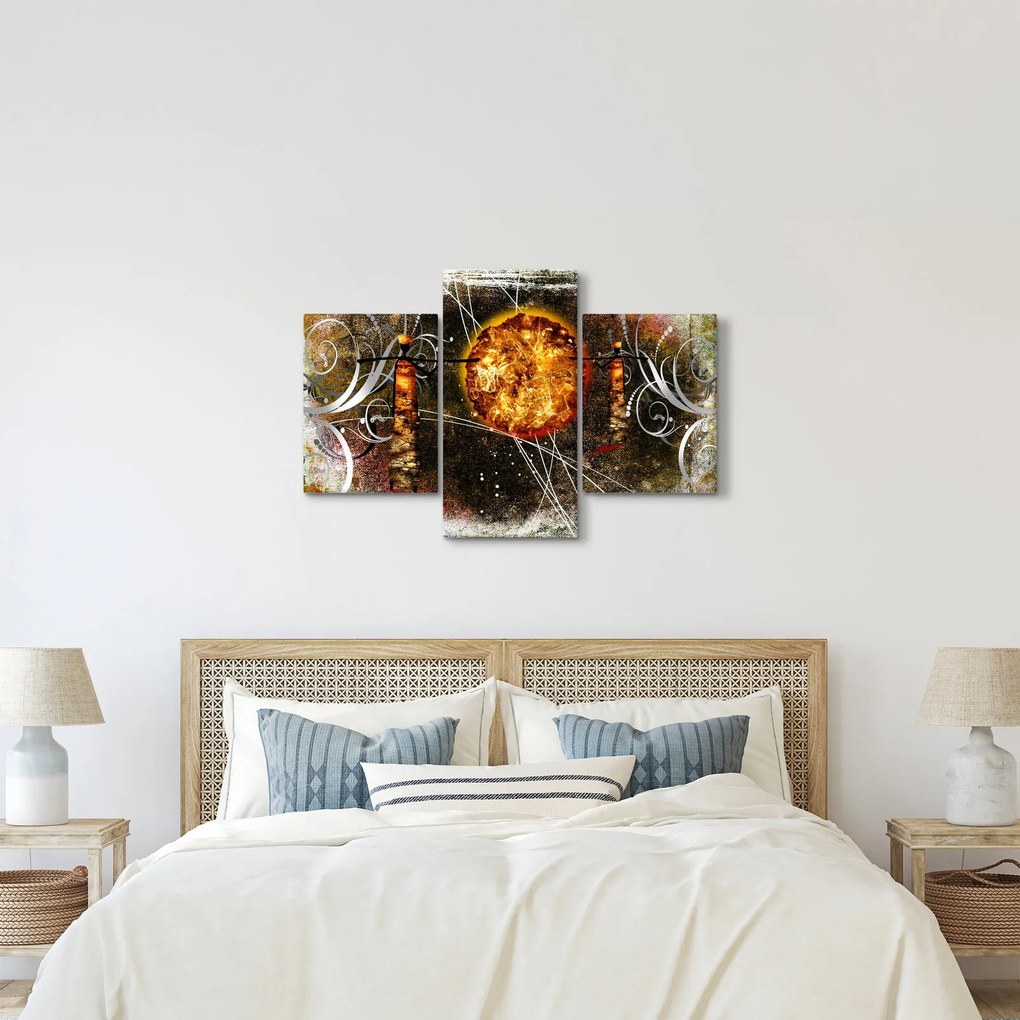 Egy őskori festmény képe (90x60 cm)