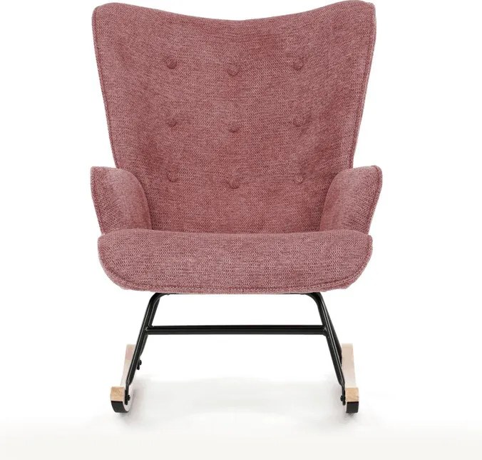 Hintaszék, rózsaszín, szövet, AK-373 PINK2