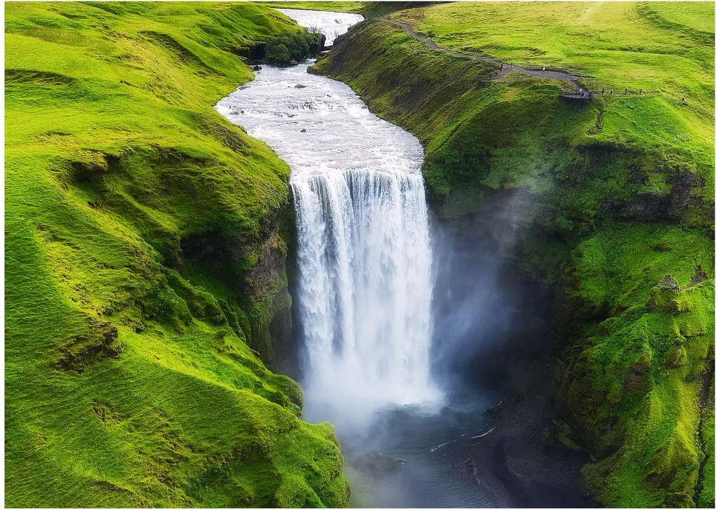 Kép - Skogafoss vízesés (70x50 cm)