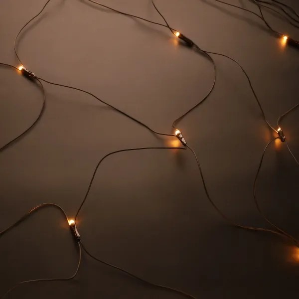 Brilagi - LED kültéri karácsonyi fényfüggöny, 160x LED, 7x2 m, IP44, meleg fehér