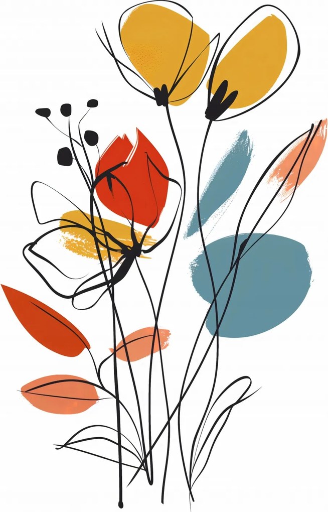 Poszter 68x98cm Kert a nyárban