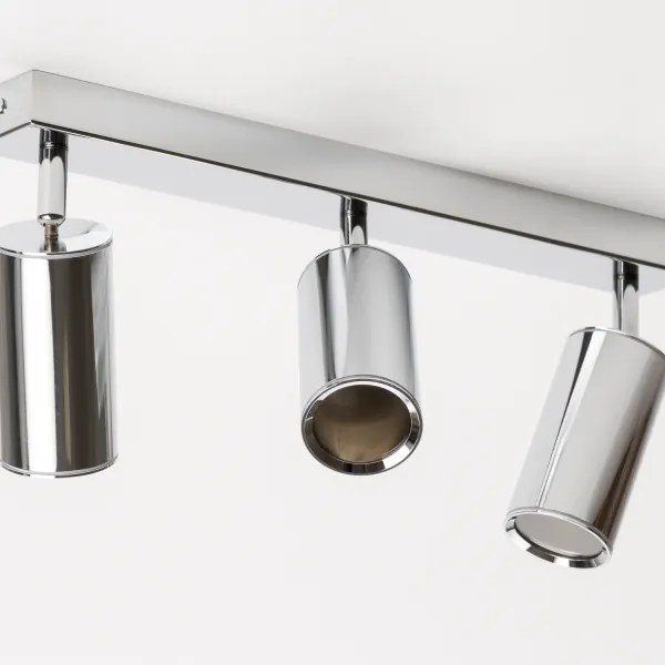 Brilagi - Fürdőszobai spotlámpa SELE 3xGU10/30W/230V IP44 fényezett króm