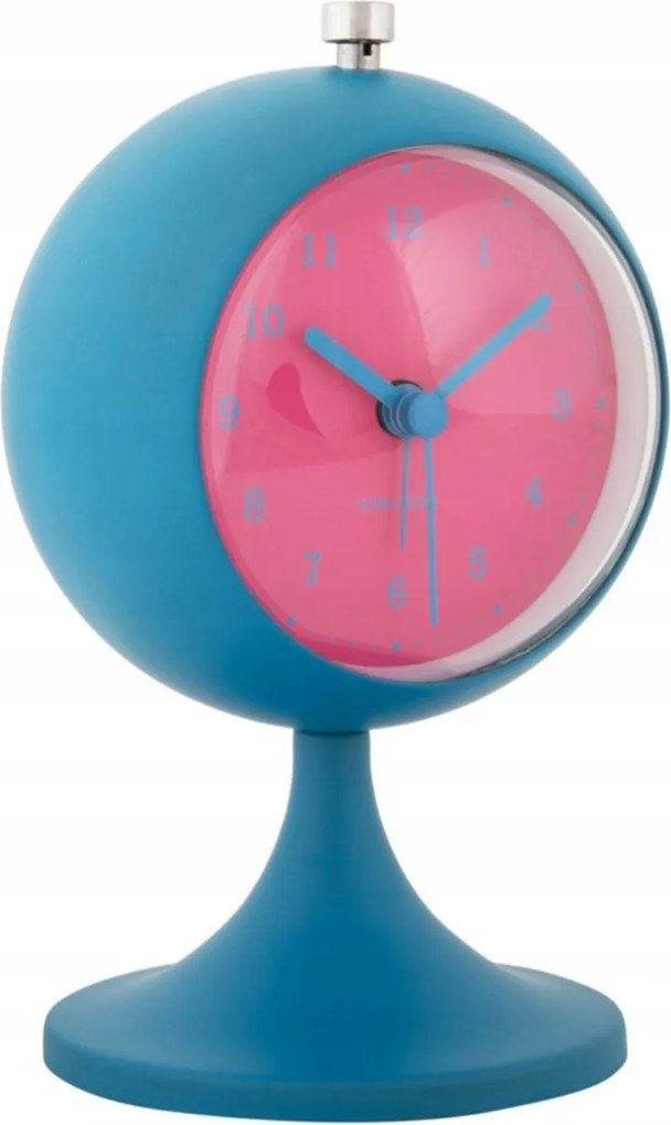 Álló hangos ébresztőóra gyerekeknek kék elemes Funky Retro X