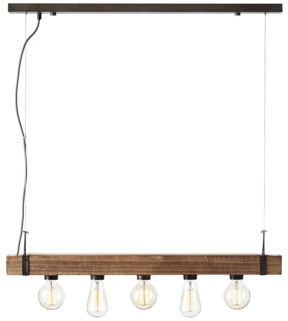 Brilliant WOODHILL 93725/76 Függőlámpa 5x30W/E27 IP20