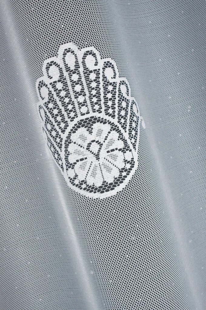 Mg Függöny fehér 34488 350x150cm kész M szalaggal