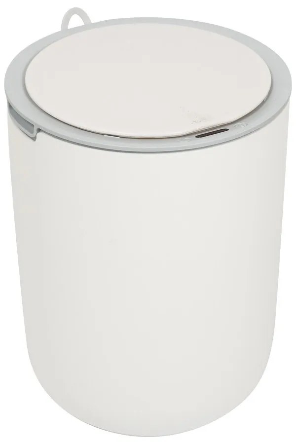 Sensoric világosszürke szemetes, 8 l - Addis