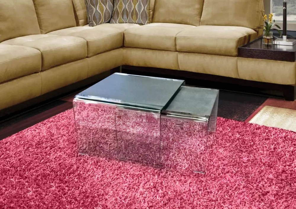2 Piece Standing Smoking Table - Masă Pentru Fumat,curbat, sticlă călită, top vopsit în ciment. Dimensiune: 45X33X50 Cm Solaris