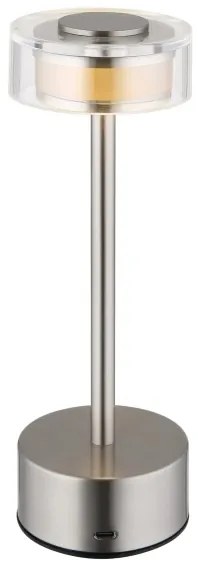 Globo 21026N - LED Dimmelhető asztali lámpa SHIRA LED/2,5W/3,7V 2700/4000/6500K matt