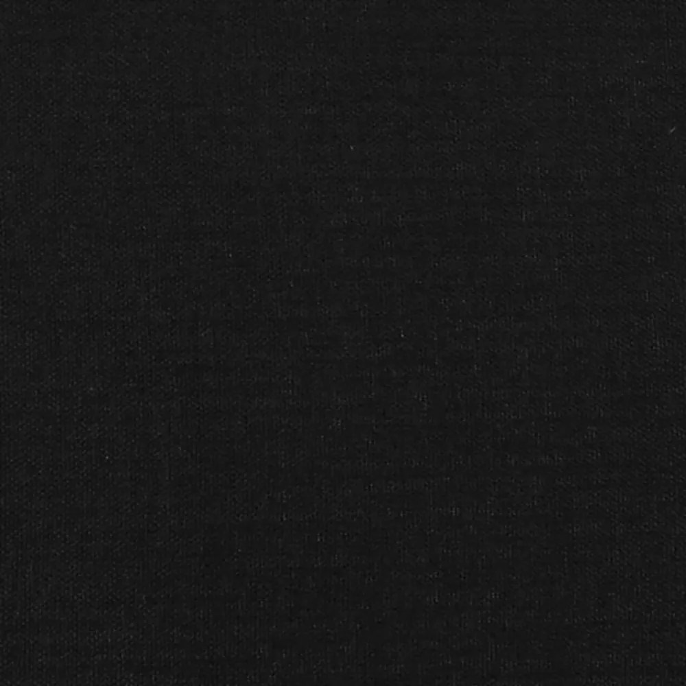 fekete szövet zsebrugós ágymatrac 120x200x20 cm
