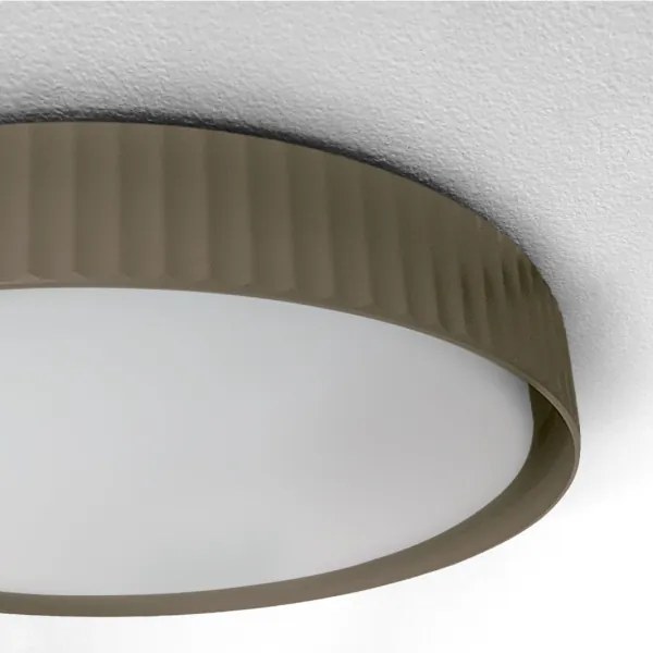 Brilagi - Dimmelhető mennyezeti LED lámpatest LUCIA LED/60W/230V átm. 59 cm taupe + távirányító