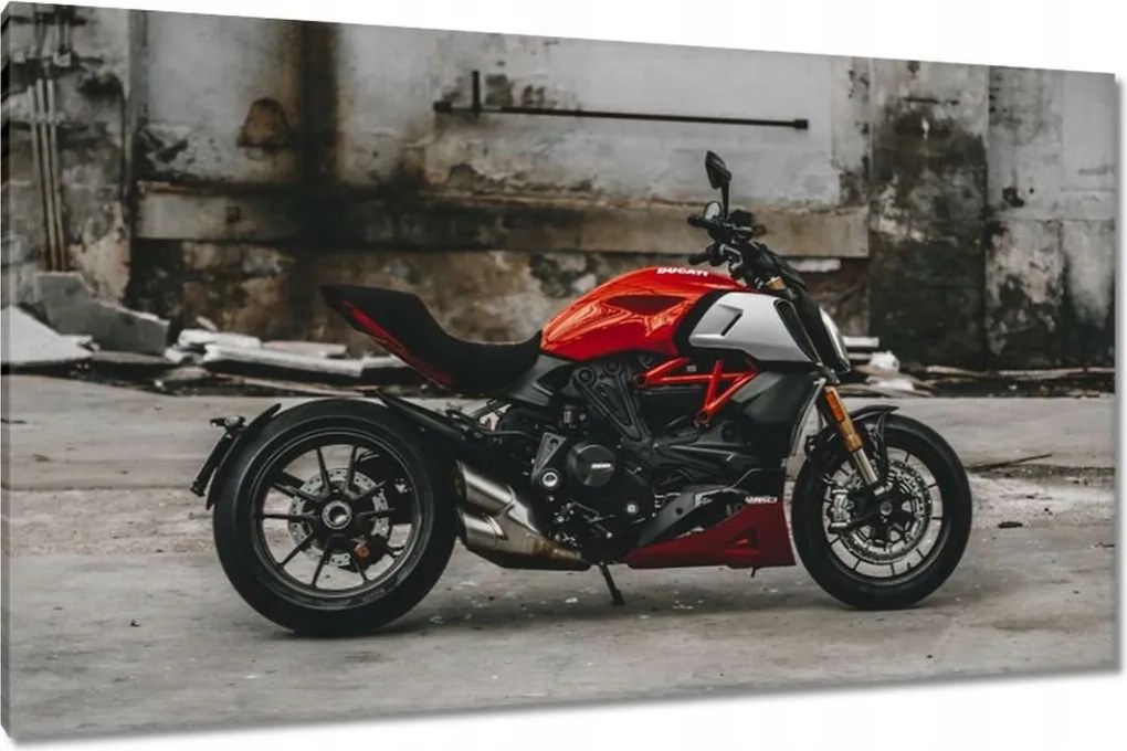 Vászonkép 120x70 Piros Ducati Motorkerékpár
