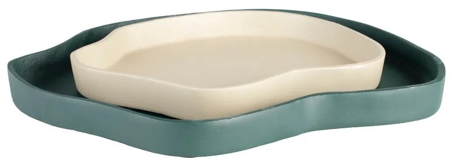 Fém dekoratív tálca szett 2 db-os 35x23 cm Revolt – Zuiver