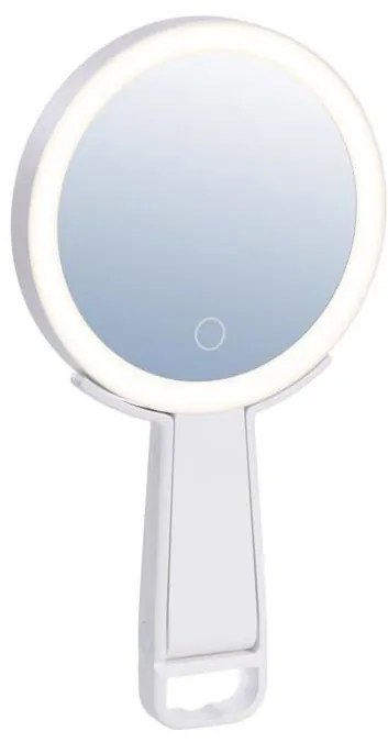 Immax 09103L - LED+CCT Fényerőszabályozható kozmetikai tükör SWEET LED/3W/5V fehér