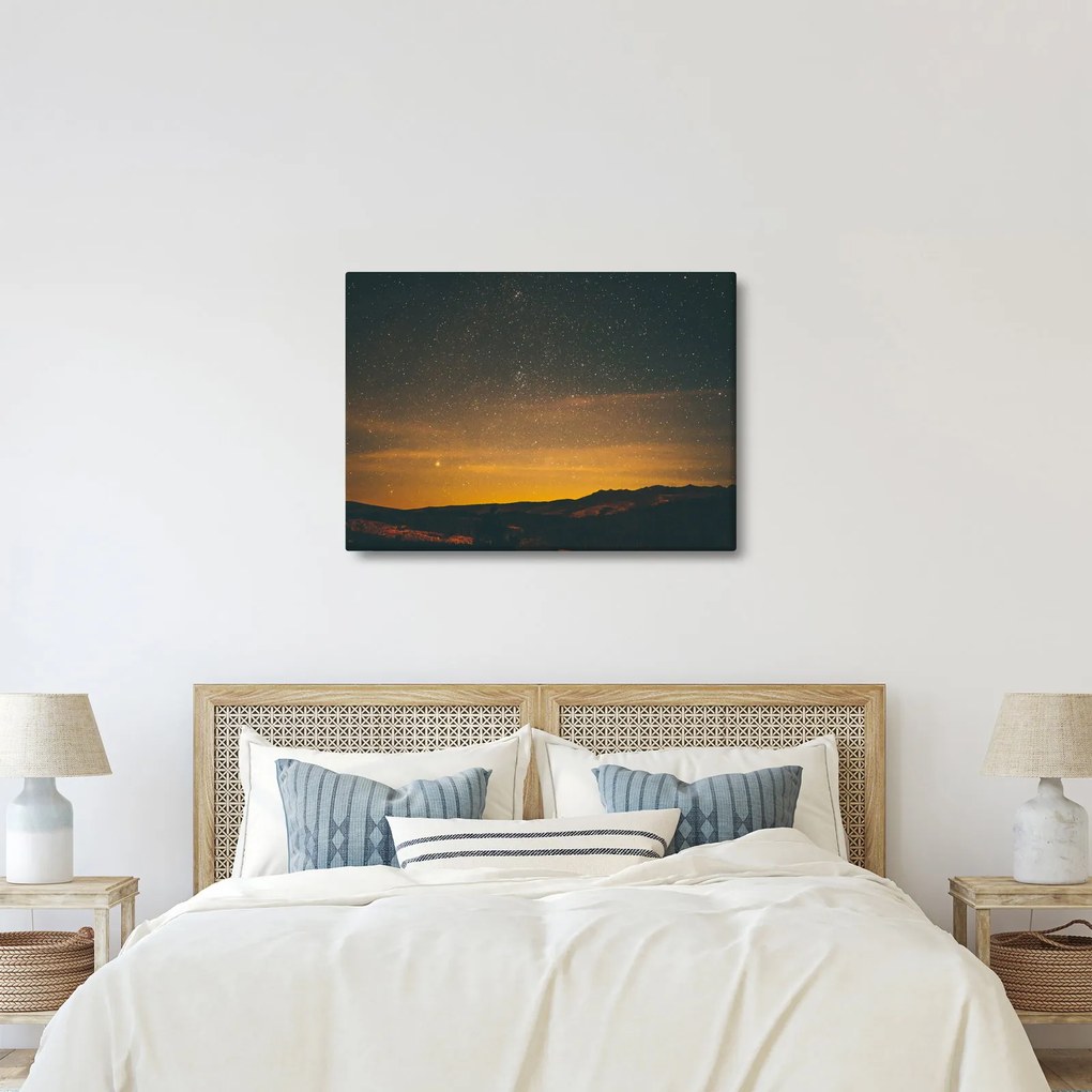 Egy csillagos ég képe (70x50 cm)