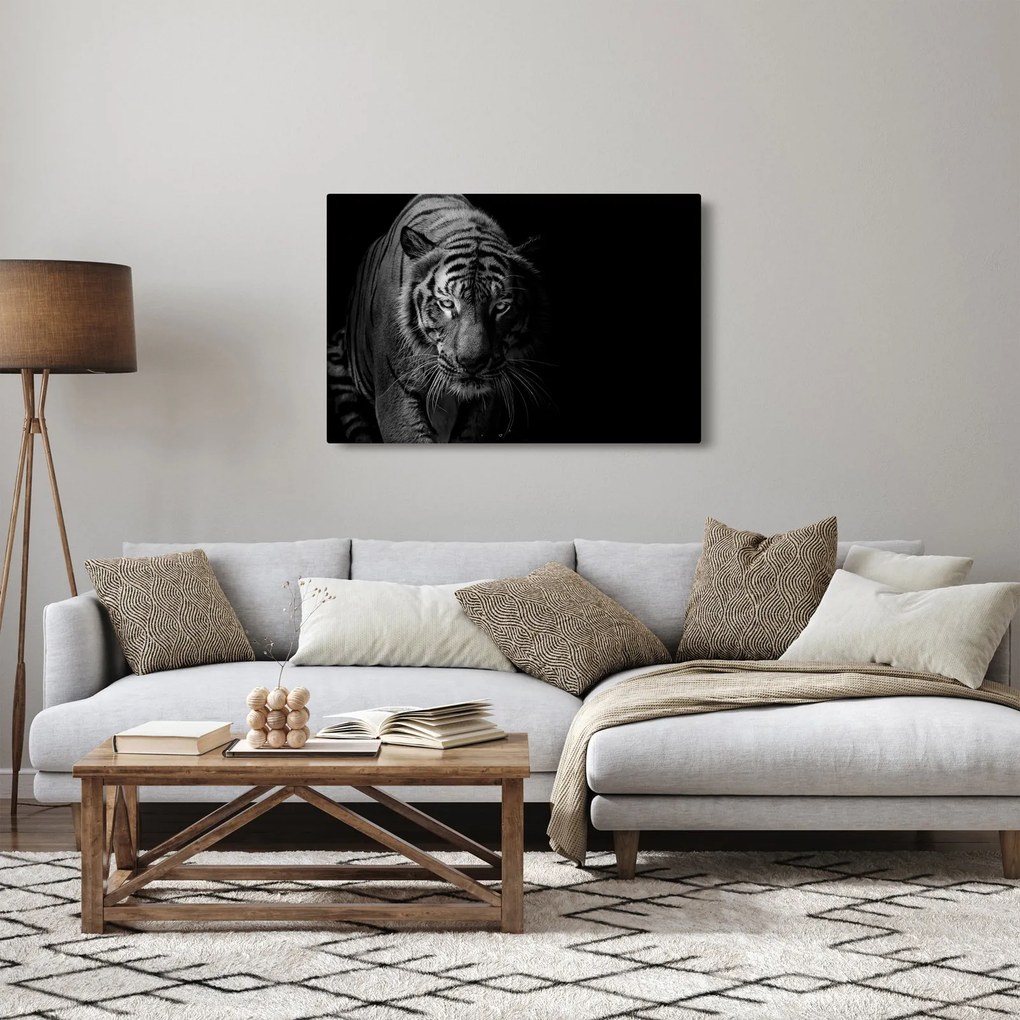 Egy vadtigris képe (90x60 cm)