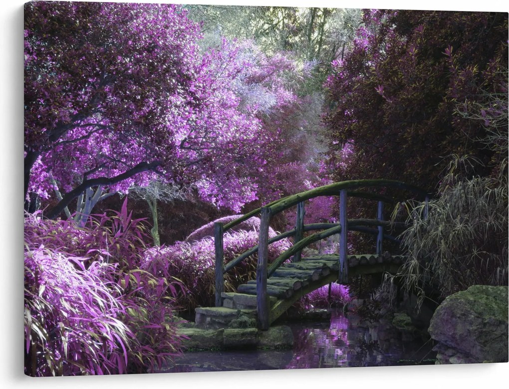 Kép - Misztikus kert (70x50 cm)