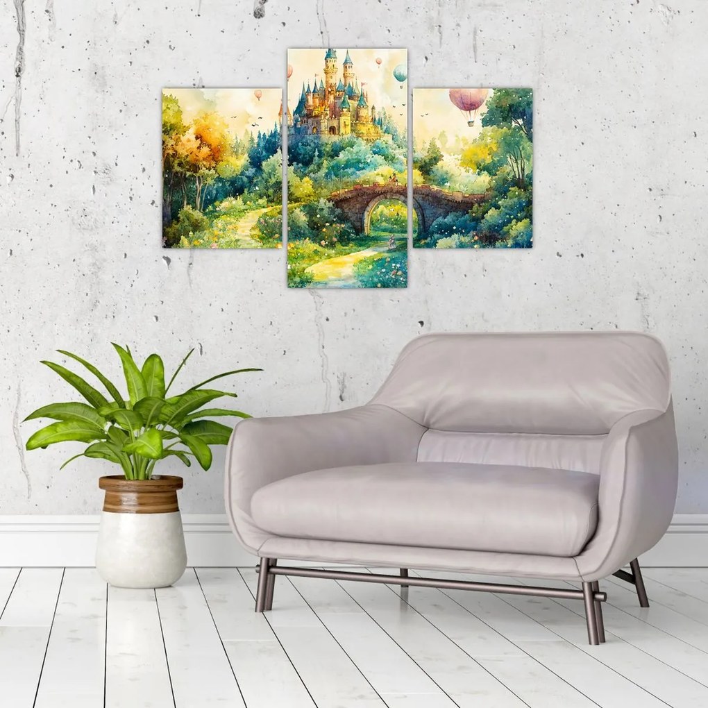 Kép - Mesebeli kastély (90x60 cm)
