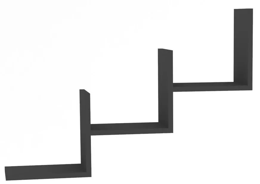 Fali polc Mist - Anthracite