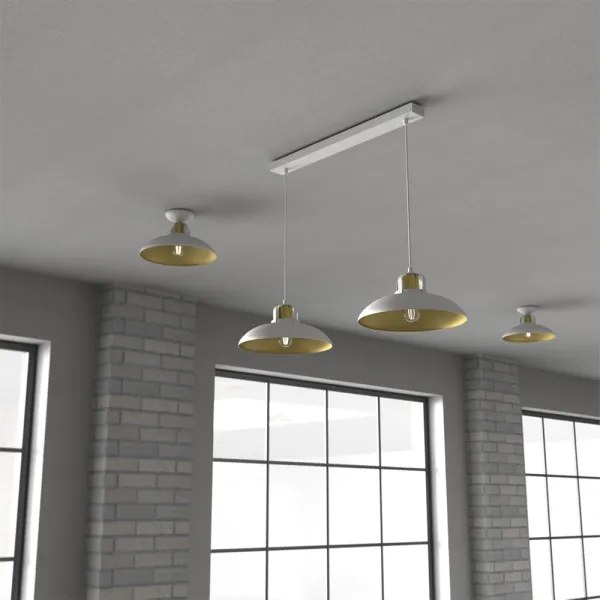 Brilagi - LED Csillár zsinóron FLAMENGO 2xE27/60W/230V fehér