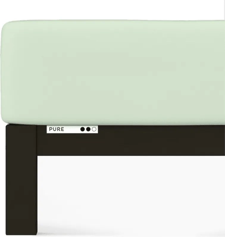 Gyerek lepedő Schlafgut Pure Baby 60-70x120-140cm Green Light 643