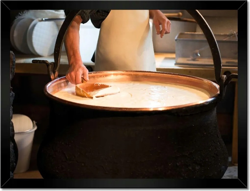 Poszterek keretben 40x30 Svájci sajt