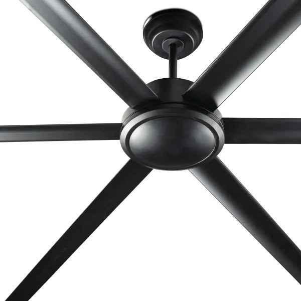 FARO 34203 - Mennyezeti ventilátor ROTTERDAM XL fekete átm. 200 cm + távirányítás