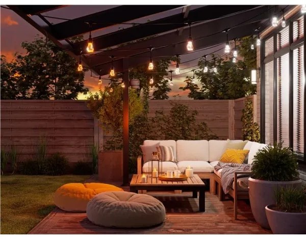 Nanoleaf NF084K02-20SLO - LED RGBWIC fényfüzér 20 LED, 15m, Wi-Fi, IP65