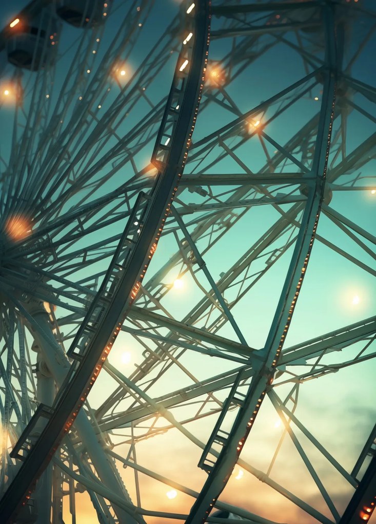 Poszter 39,5x55cm Moloch fényei