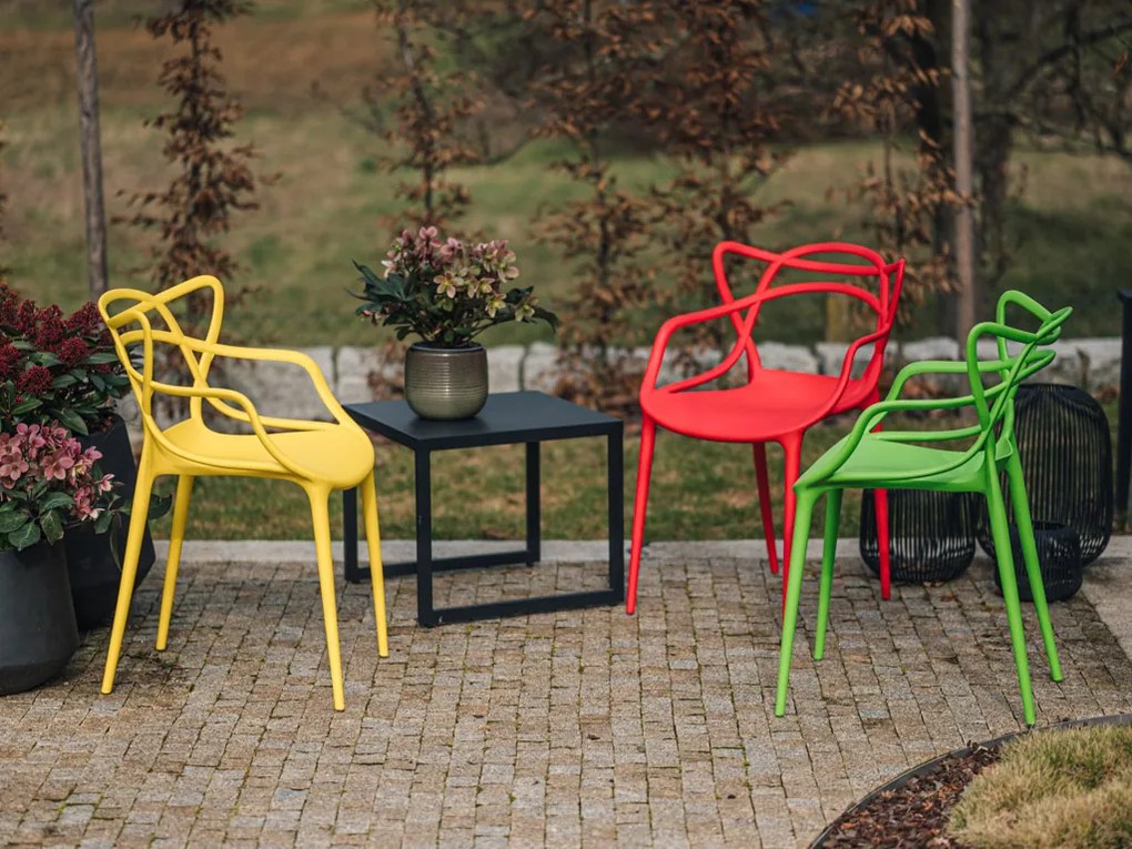 AKCIÓ Sárga műanyag szék KATO II. osztály