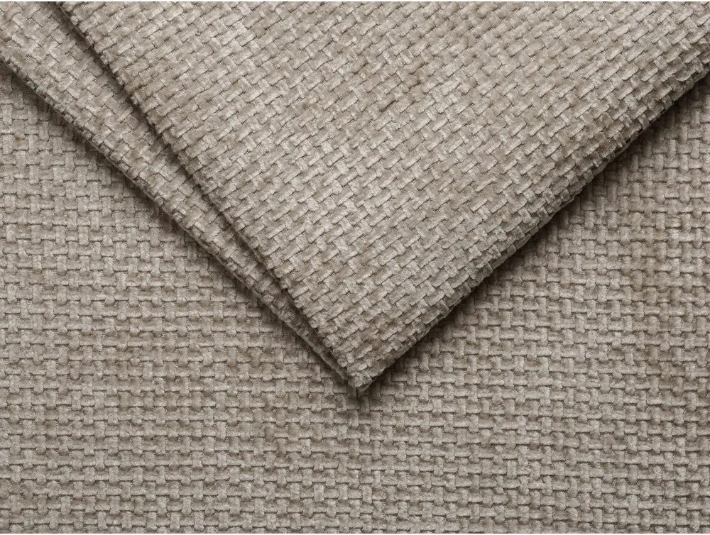 Bézs zsenília kanapé 200 cm Lupine – Micadoni