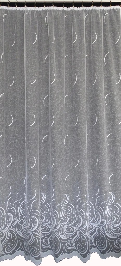 Mg Függöny 4412/4114 Fehér 340x250 kész szalaggal