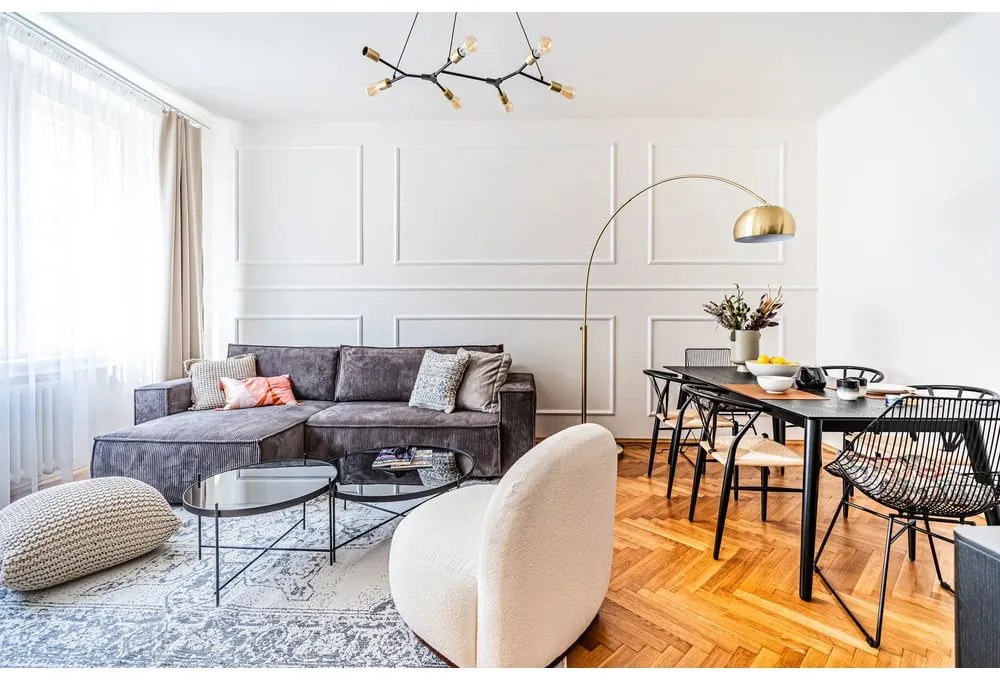 Borbon zöld-krémszínű kültéri szőnyeg, 200 x 290 cm - NORTHRUGS