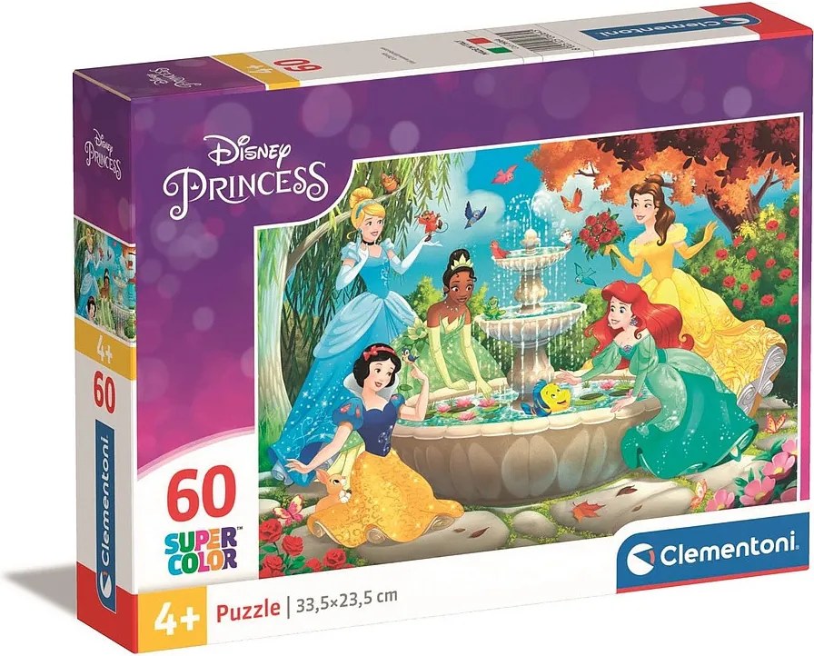Disney Hercegnők Fountain 60 db-os puzzle Clementoni